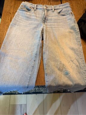 Madewell The Perfect Vintage Wide Leg Cropped Jean 30P